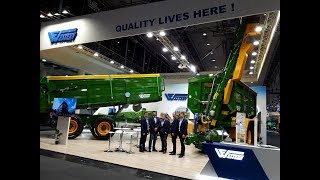 Agritechnica 2017 Western Fabrication first debut. Grain trailer and grain chaser bin.