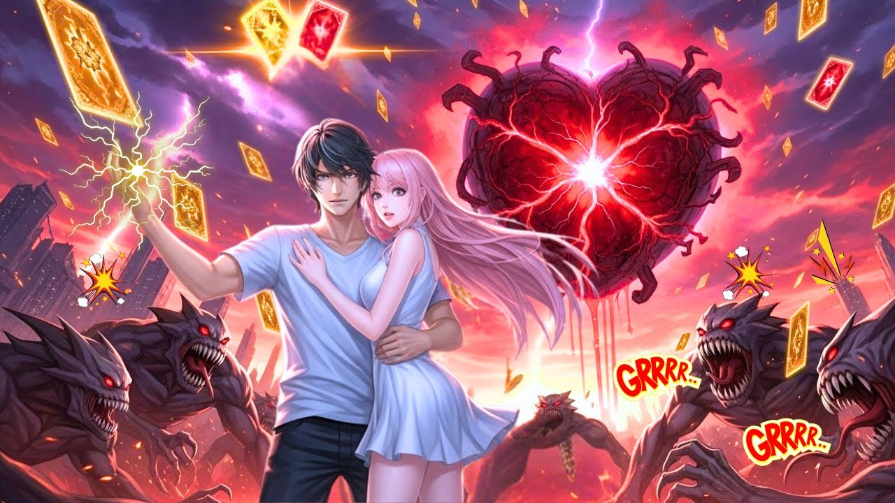 🍏 Survivre à l’Apocalypse Avec 2 Cartes Légendaires, Vaincre le Cœur Monstrueux | Manhwa
