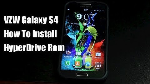 Verizon Galaxy S4 HyperDrive Rom [Full Install Guide]