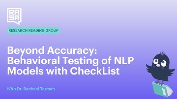 Rasa Reading Group: Beyond Accuracy