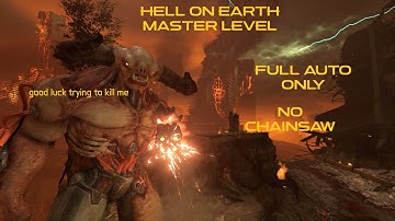 Hell on Earth Master Level using only Full Auto (No Chainsaw - Ultra Nightmare)