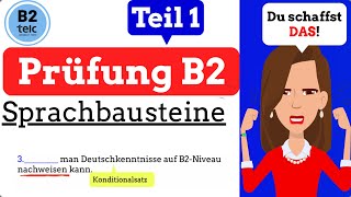 Sprachbausteine Prüfung Telc B2 I Sprachbausteine Übung zum Mitmachen mit Lösungen I Deutsch B2