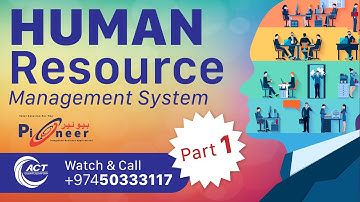 HR Part 01 - Pioneer ERP System