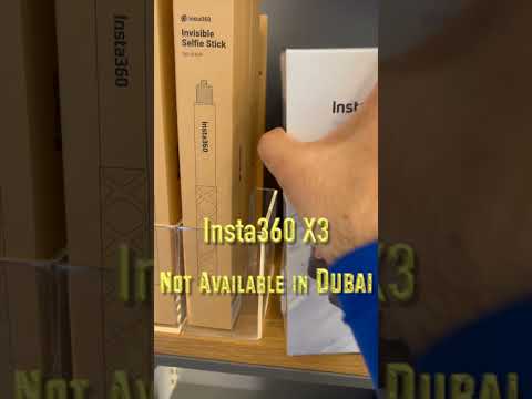 Buying Insta360 X3 in Pattaya, Thailand | Insta360 X3 Not Available in Dubai