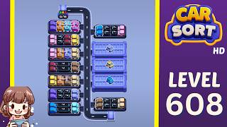 Information Car Sort Level 608 Solution Walkthrough Guide