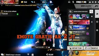 tutorial cara mendapatkan emote ak 2 jt gratis