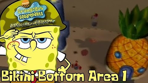 Xin Plays: Spongebob Squarepants Battle For Bikini Bottom (PS2): Part 1: Bikini Bottom Area 1
