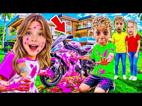 KUZEYİN MOTORUNU PEMBEYE BOYADIK ‼️ ELİF VE BABASINA NOLACAK ?!