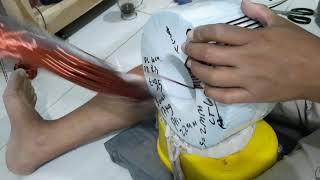 membuat trafo toroid 5kva ct60v 120v untuk power class h || gulung primer, ukuran kawat, ukuran kern