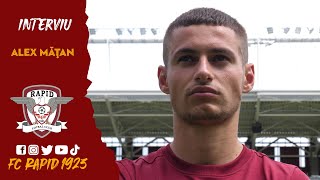Alex Matan: Rapid are poate cei mai frumosi suporteri din tara