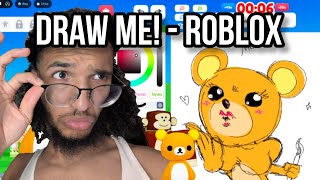Artist Tries Roblox (Draw Me!) pt2