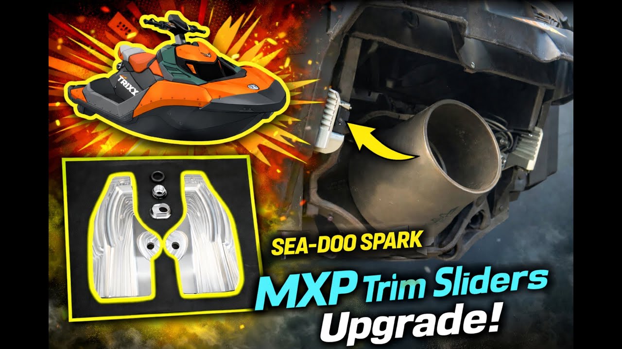 Sea Doo Ramp Sea-Doo Spark Trixx Upgrade Max Trim SEADOO IBR Sliders 17+ Tuned Trim ...