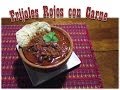 Receta Frijoles Rojos con Carne