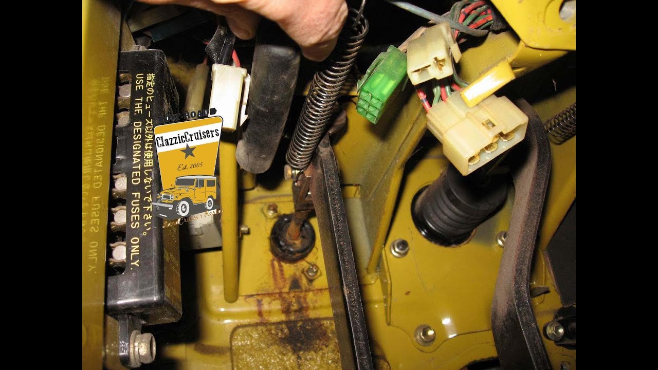 Clutch adjustment FJ40 BJ42 BJ40 Grinding in reverse gear with engine