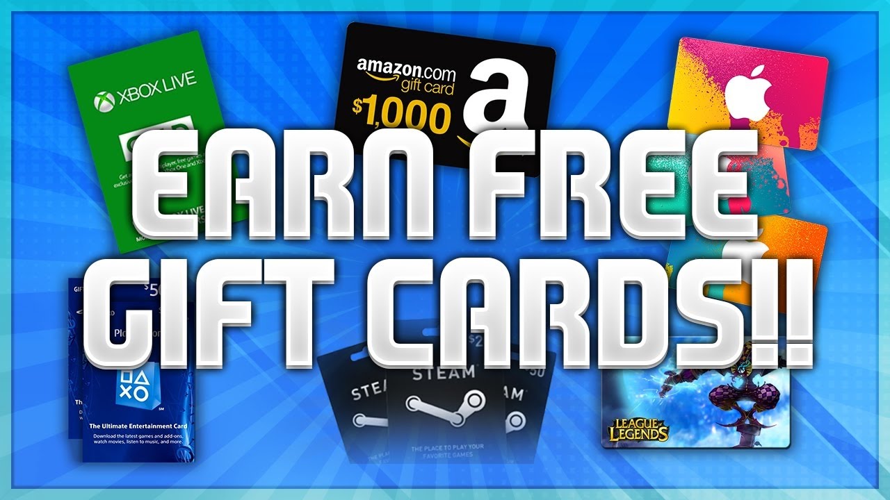 HOW TO GET FREE GIFT CARDS!!!!!!!!!!!! YouTube