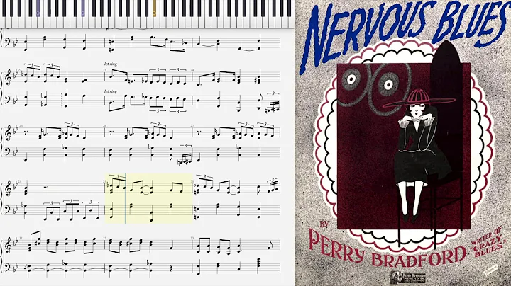 Nervous Blues by Perry Bradford (1921, Blues piano)