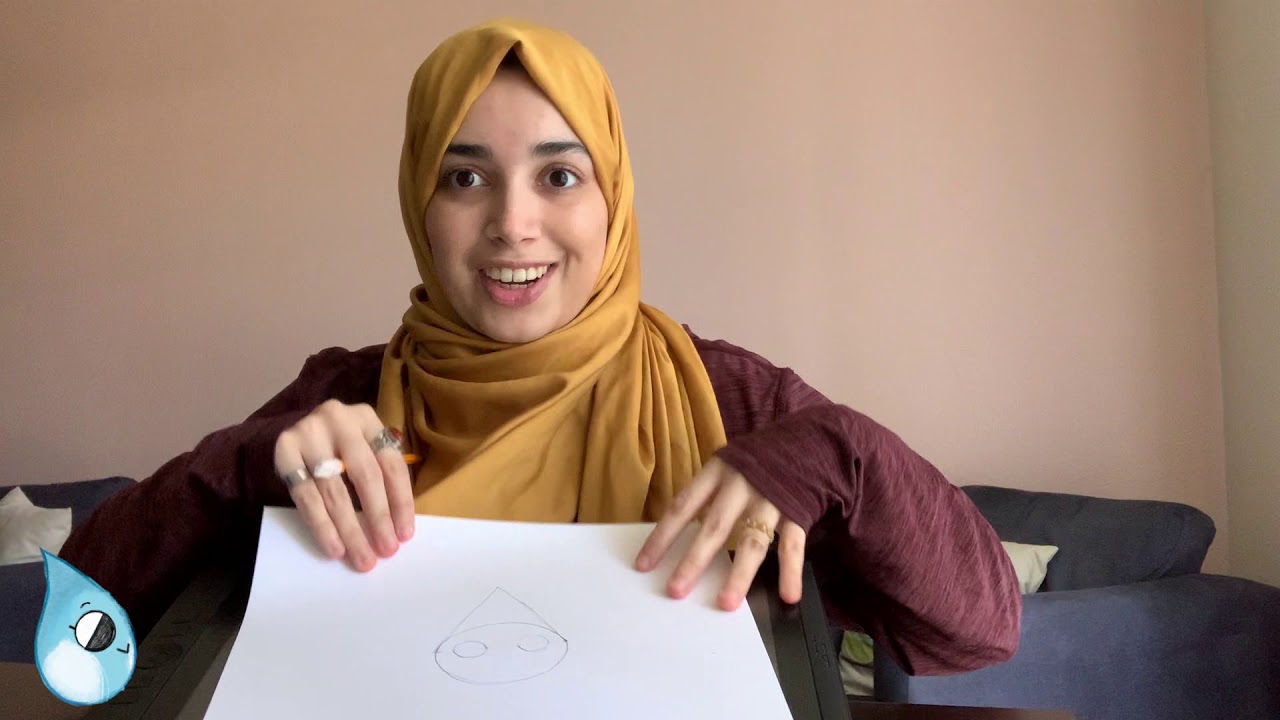 Rahmah the Raindrop Drawalong!