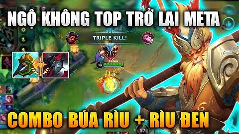 [LMHT Tốc Chiến] Ngộ Không Top Meta Búa Rìu Sát Thần + Rìu Đen Hủy Diệt Rank Đại Cao Thủ