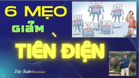 Cách dùng điện tiết kiệm trong gia đình