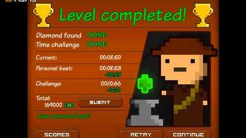 Gem Cave Adventure Level 33