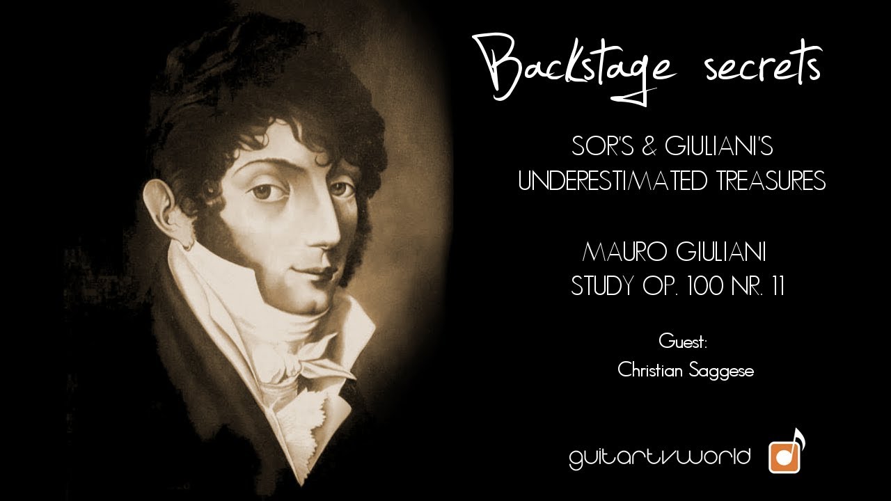 Backstage secrets: Christian Saggese plays Giuliani's Study Op 100 No 11