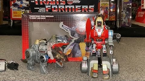 Transformers generation one complete Slag G1 vintage dinobot collection mib box slug original leader