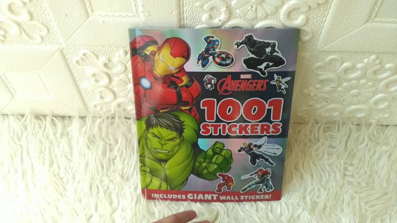 Marvel Avenger 1001 Stickers (Includes Giant Wall Sticker!) 