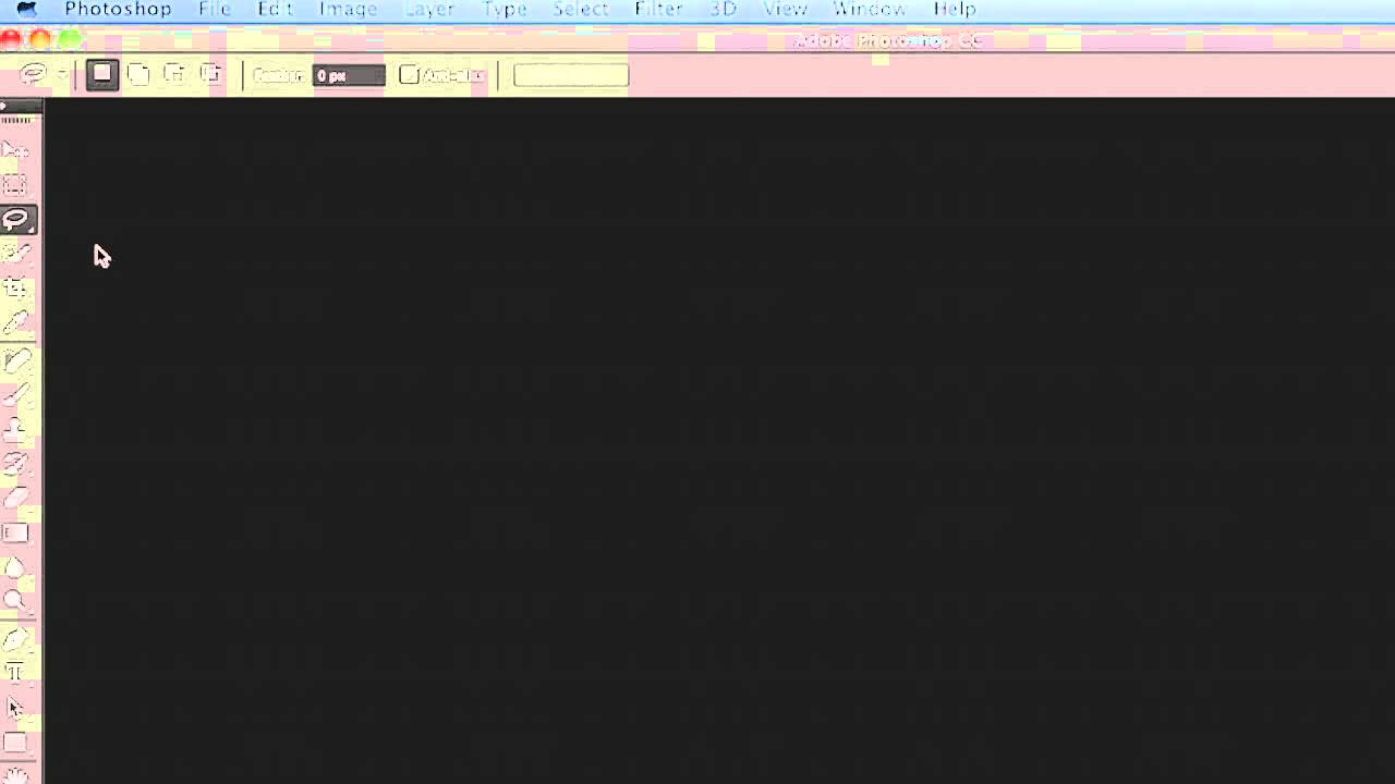 Photoshop Workspace - Adobe Photoshop CC tutorial