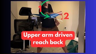 Upper arm driven reachback #discgolf