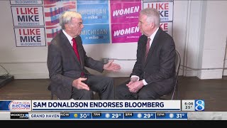 Famous Sam Donaldson: Bloomberg best candidate to beat Trump Wealth