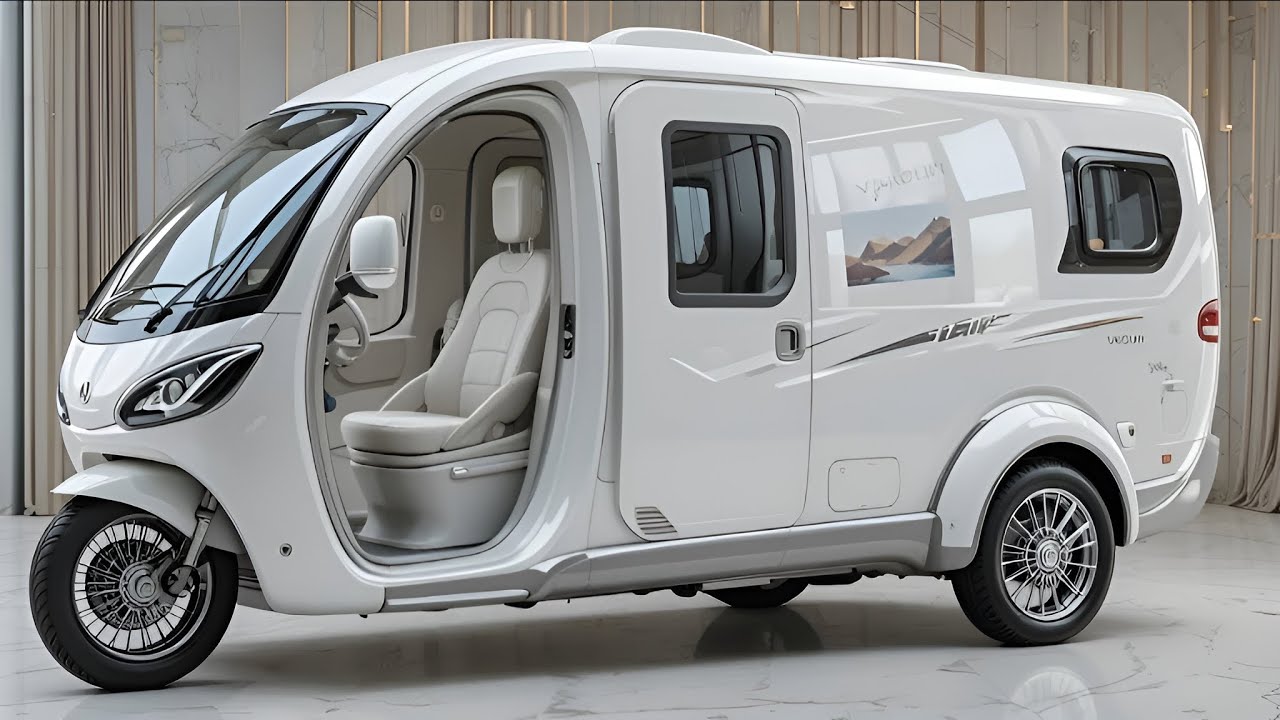 2026 Luxury Tricycle Camper RV – Обзор роскошного трициклового кемпера |