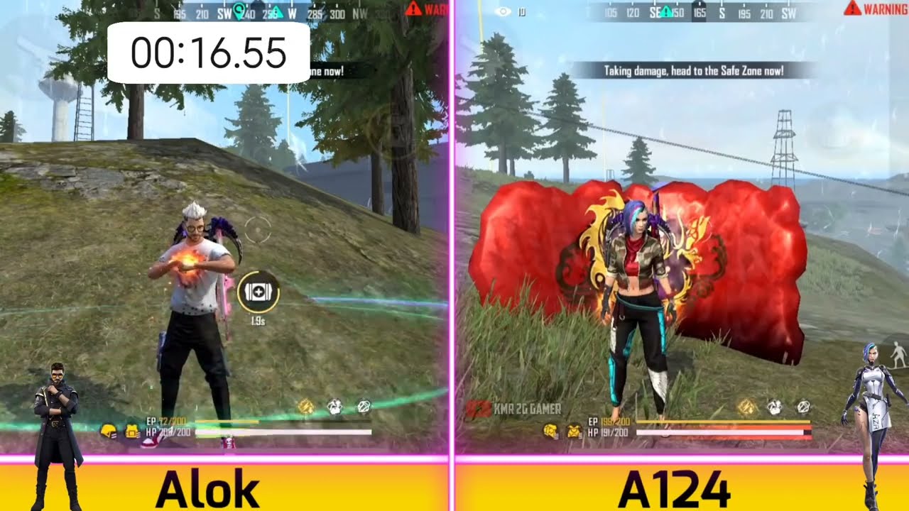 DJ ALOK VS A124 ZOON BATTLE FOR ATHAR*FF...