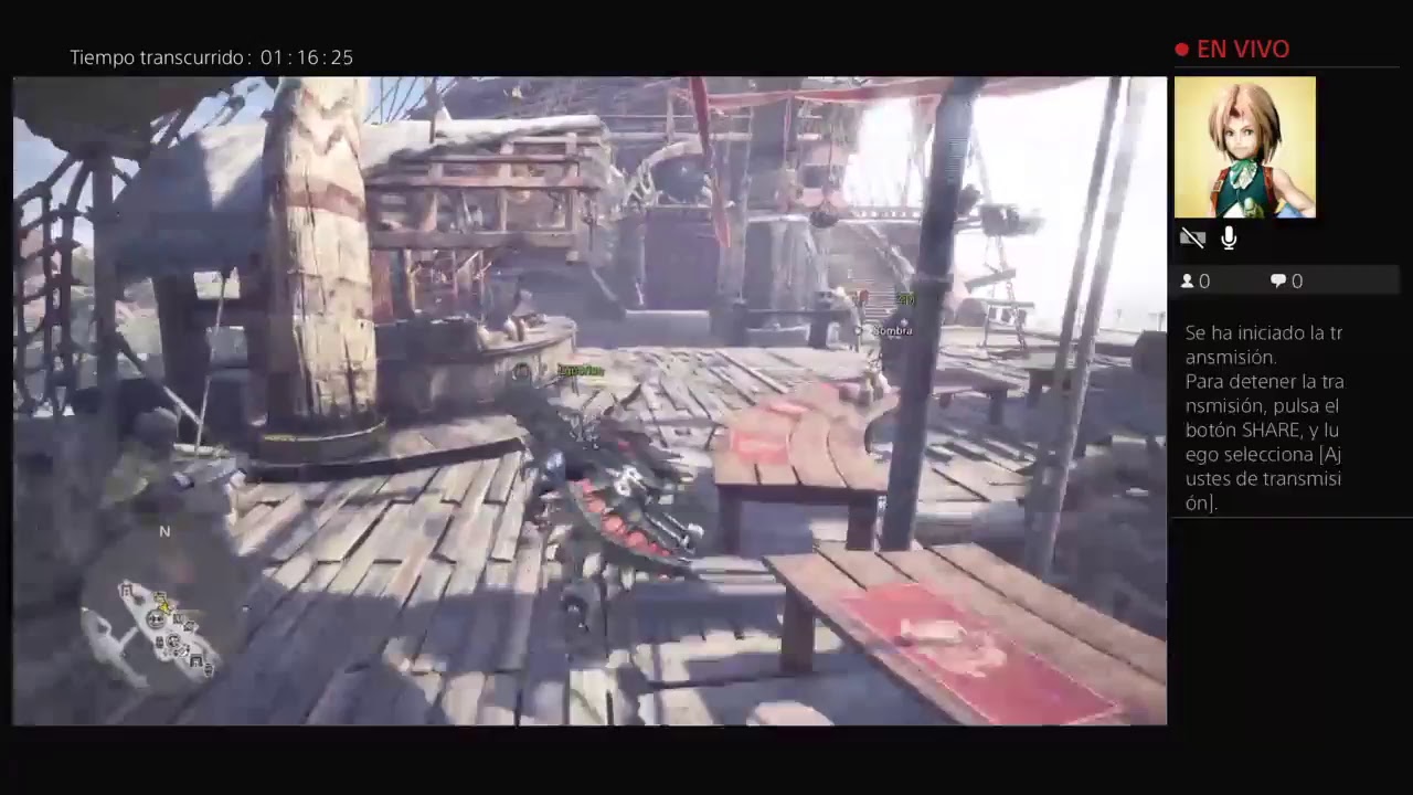 Transmisión de PS4 en vivo de luneriom  new monster