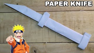 How to Make a Paper Knife 🔥 | Easy DIY Paper Craft Tutorial