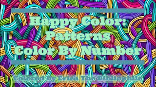 HAPPY COLOR APP | PATTERNS | COLOR BY NUMBER screenshot 5
