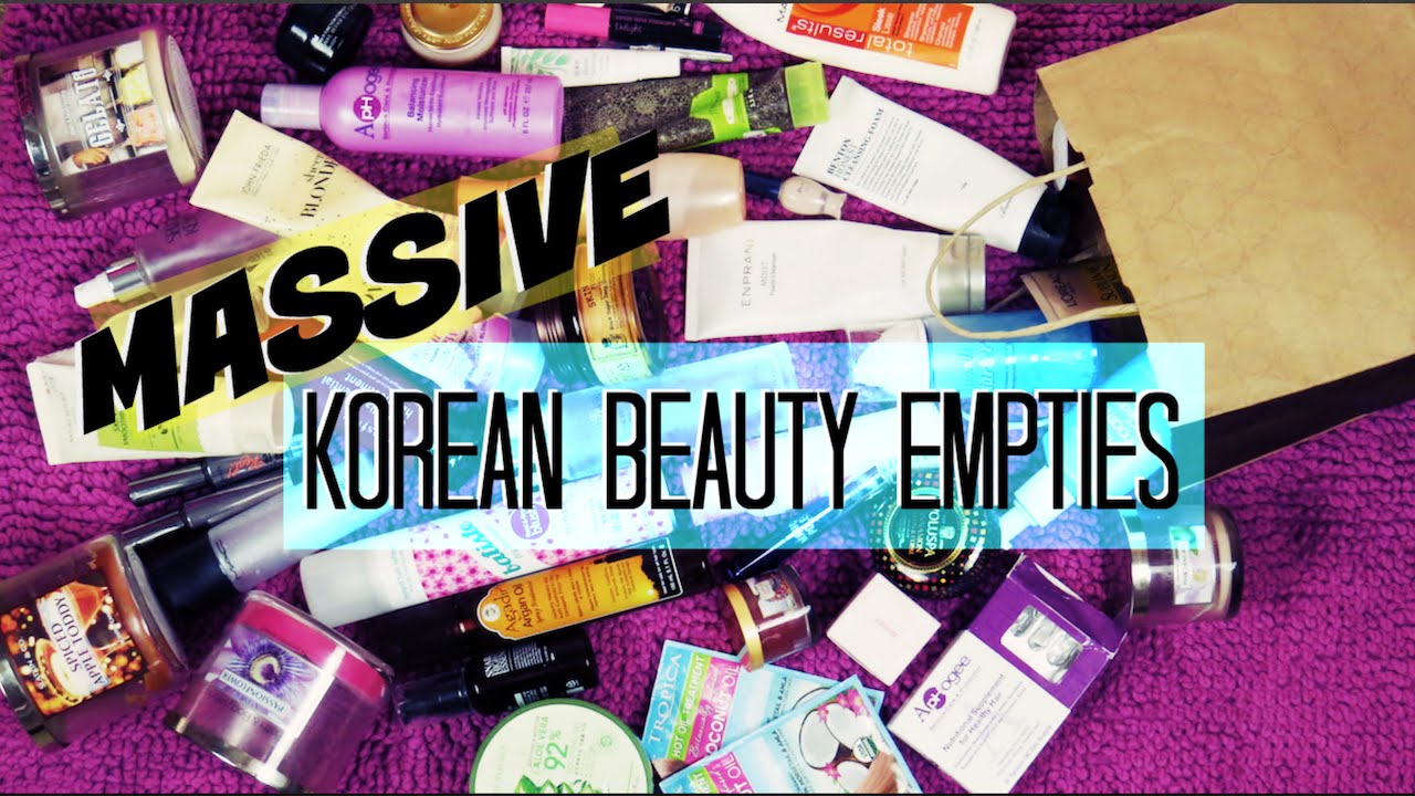 Korean Beauty Empties ♥ Makeup and Skincare Products! The Beauty Breakdown