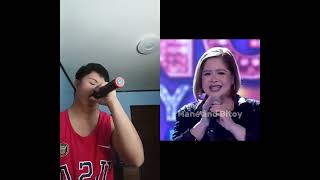 Manilyn reynes  pangako duet with credit CJ RIGODON