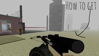 How to get crossbow in Area 51 -- Roblox