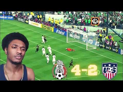 NBA Fan Reacts To Mexico vs USA Gold Cup 2011 Comeback!