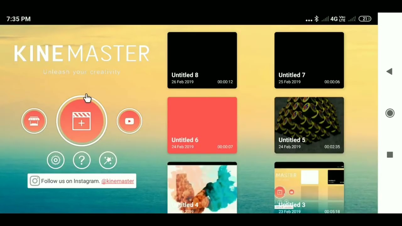 Fire 2 text effect kinemaster tutorial 2024