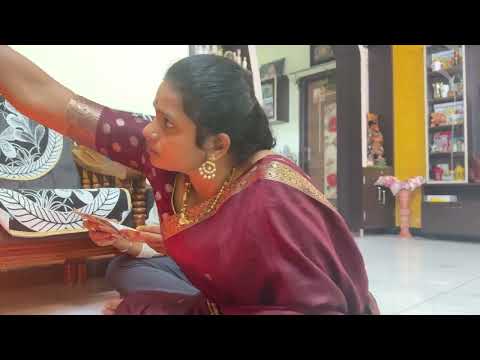 Vinayaka chavithi pooja at home