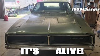 Our 1969 Dodge Charger FINALLY MOVES!