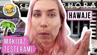 ♦ Full face using only testers in Hawaiian Sephora!  #challenge ♦ Agnieszka Grzelak Beauty