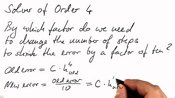 Shrink The Error - Differential Equations in Action