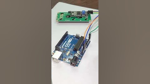 lcd display using arduino
