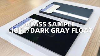 8mm Euro Gray Float Glass and 8mm Dark Gray Float Glass Resimi