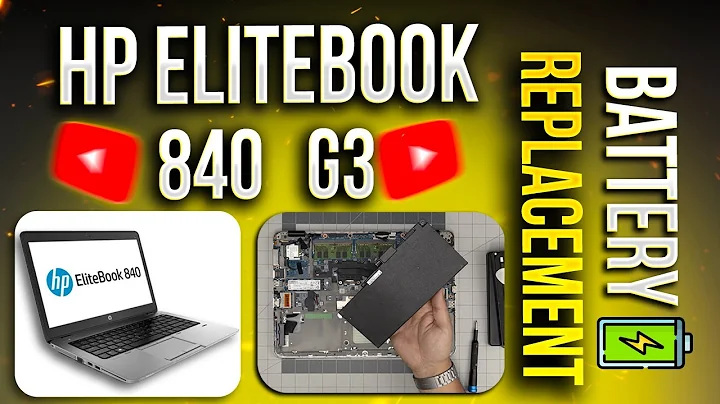 How to Replace the Battery on HP EliteBook 840 G3 Laptop – Easy DIY Guide