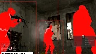 Call Of Duty 4 MP Wallhack gameplay (WH)