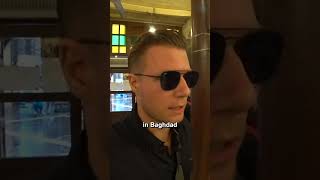 Foreigner goes to Baghdad's best Cafe! 🇮🇶