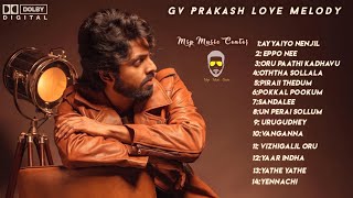 GV Prakash Top Hits Part 1 | Tamil songs | GvPrakash Hits